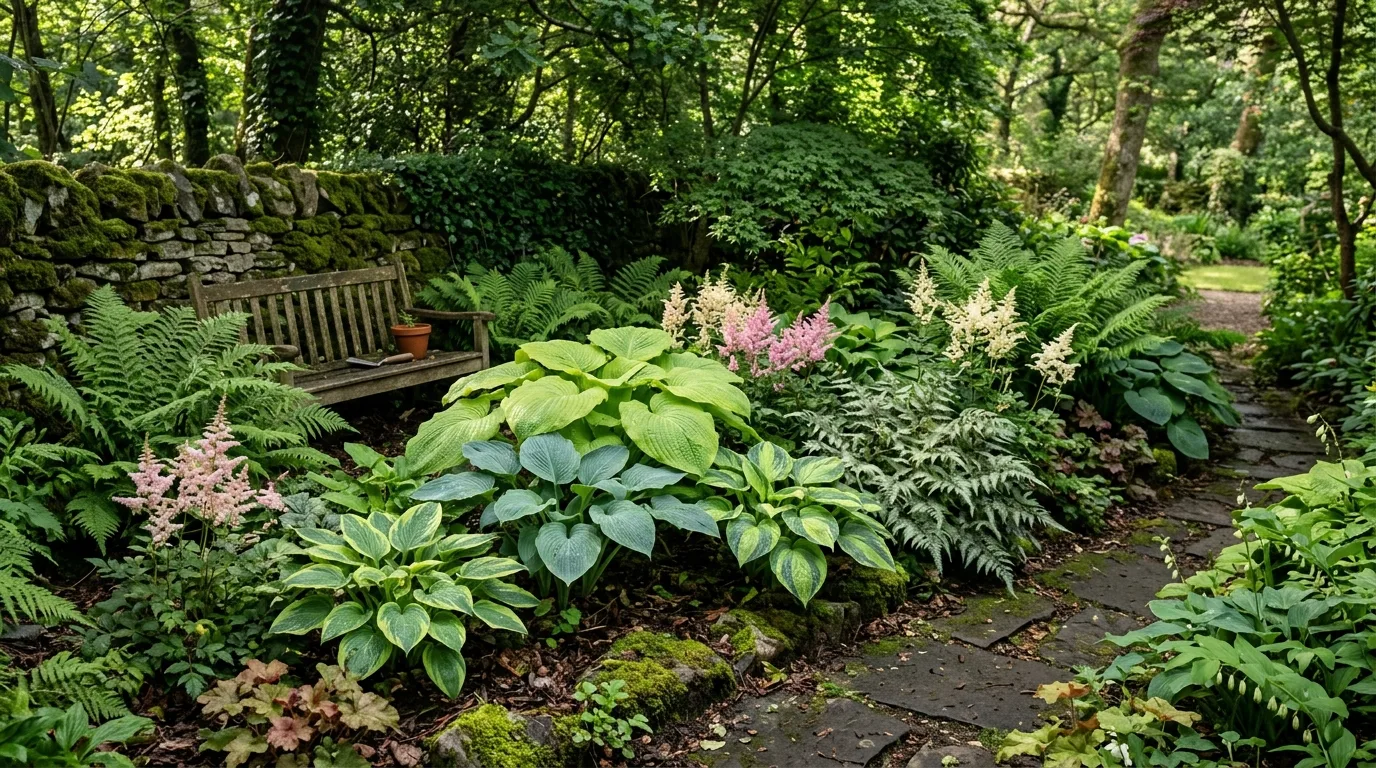7 Shade Perennials That Thrive Easily